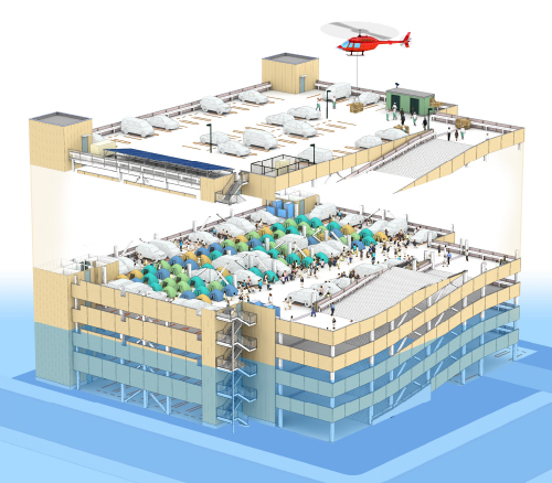 地域防災拠点としての駐車場