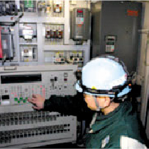 専門技術者が点検・管理にあたります