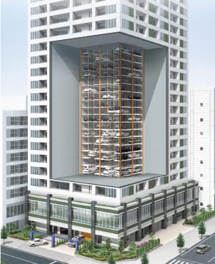 超高層エレベータパーキング