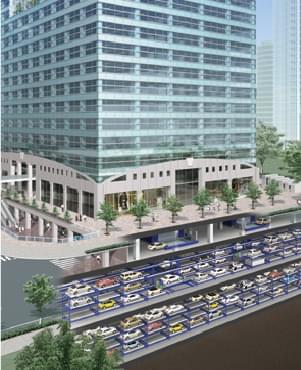 大規模スーパースクエアパーキング