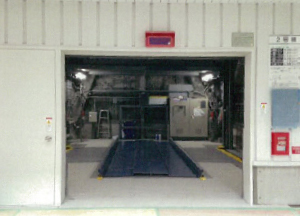 ターンテーブル内蔵90度型