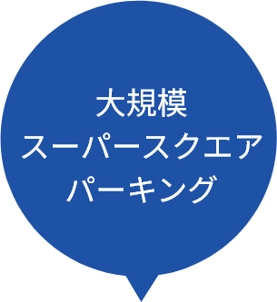 大規模スーパースクエアパーキング